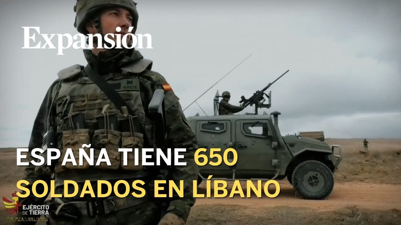 El ejército de Israel entra en Líbano: España tiene 650 militares en la zona en 
