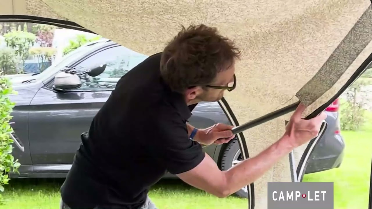 Camp-let Earth sidetelt opsætning (dansk)