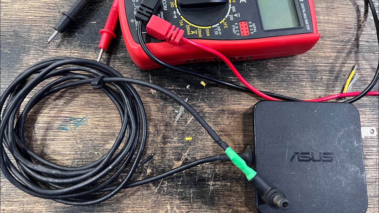 Asus charger cable repair (fixed)