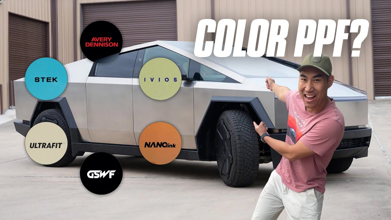 Testing Top Color PPF Brands on the Cybertruck: Which One Installs Best?