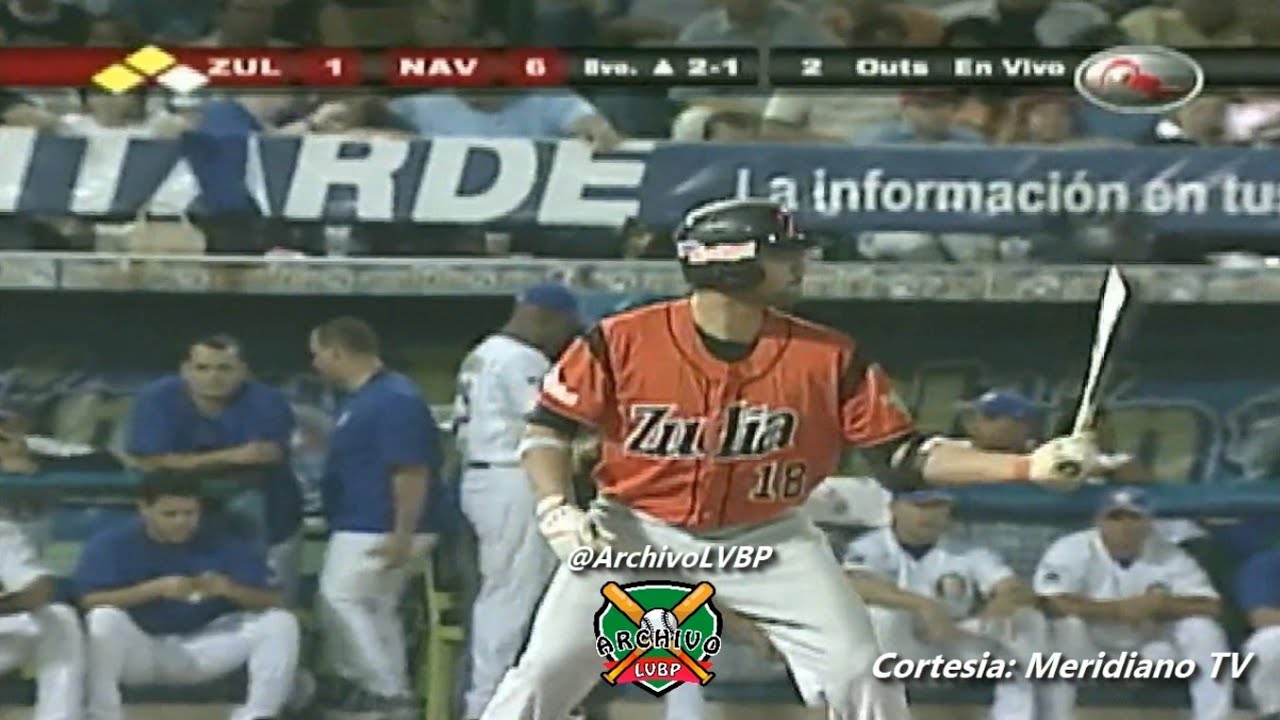 Jonron de Juan Pablo Camacho - Águilas del Zulia vs Navegantes del Magallanes Temp. 2006-2007 LVBP