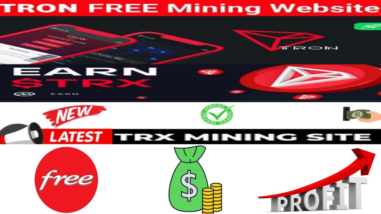 New Free TRX Mining ইনকাম site!Trx Mining Earning site![TRX Deep Miner]Mining site Without Deposite!