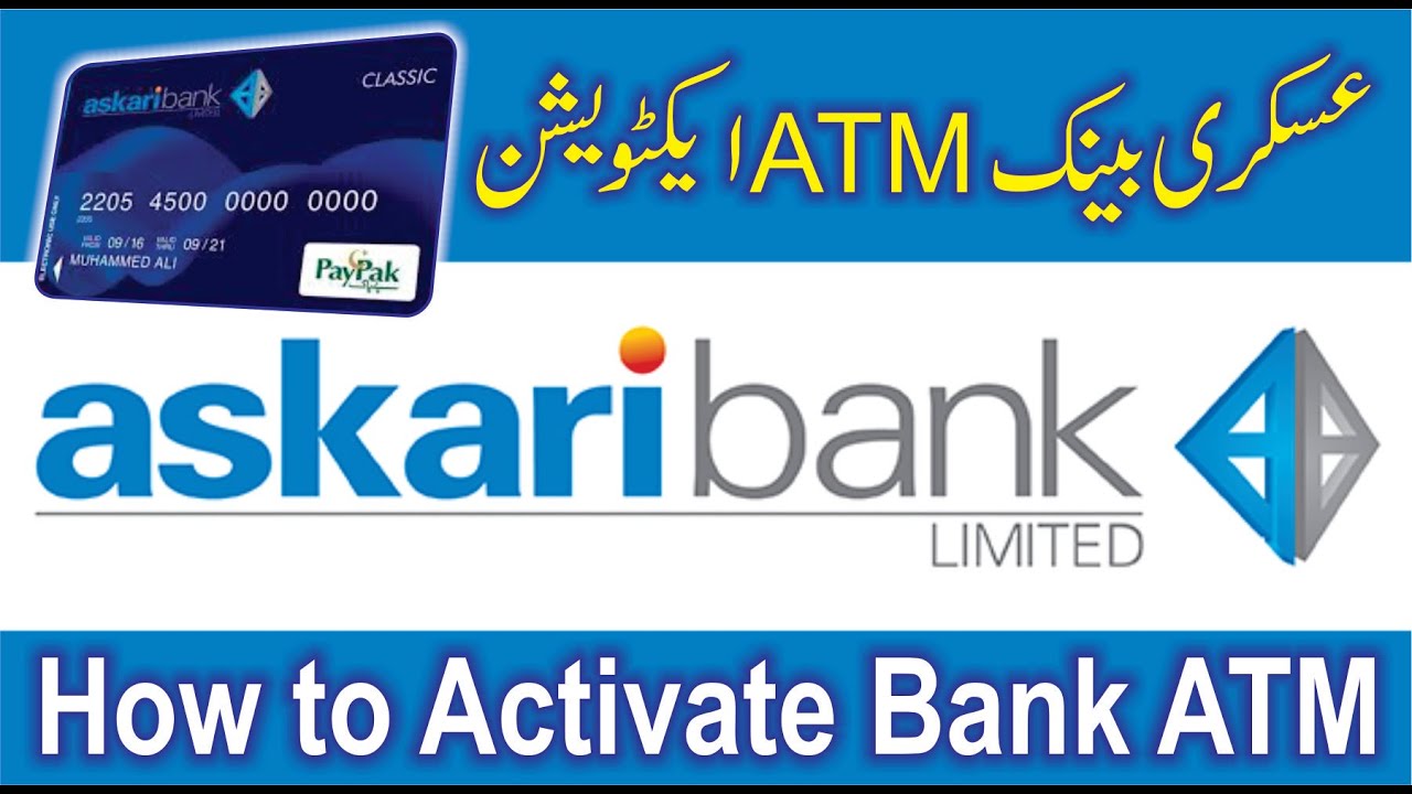 How to Activate Askari Bank ATM || ATM Activate Karne Ka Tariqa || Crafty Creators