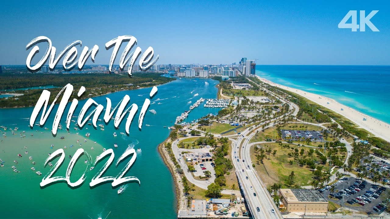 Over The Miami 2023 || Drone Footage || 4K || Aerial View