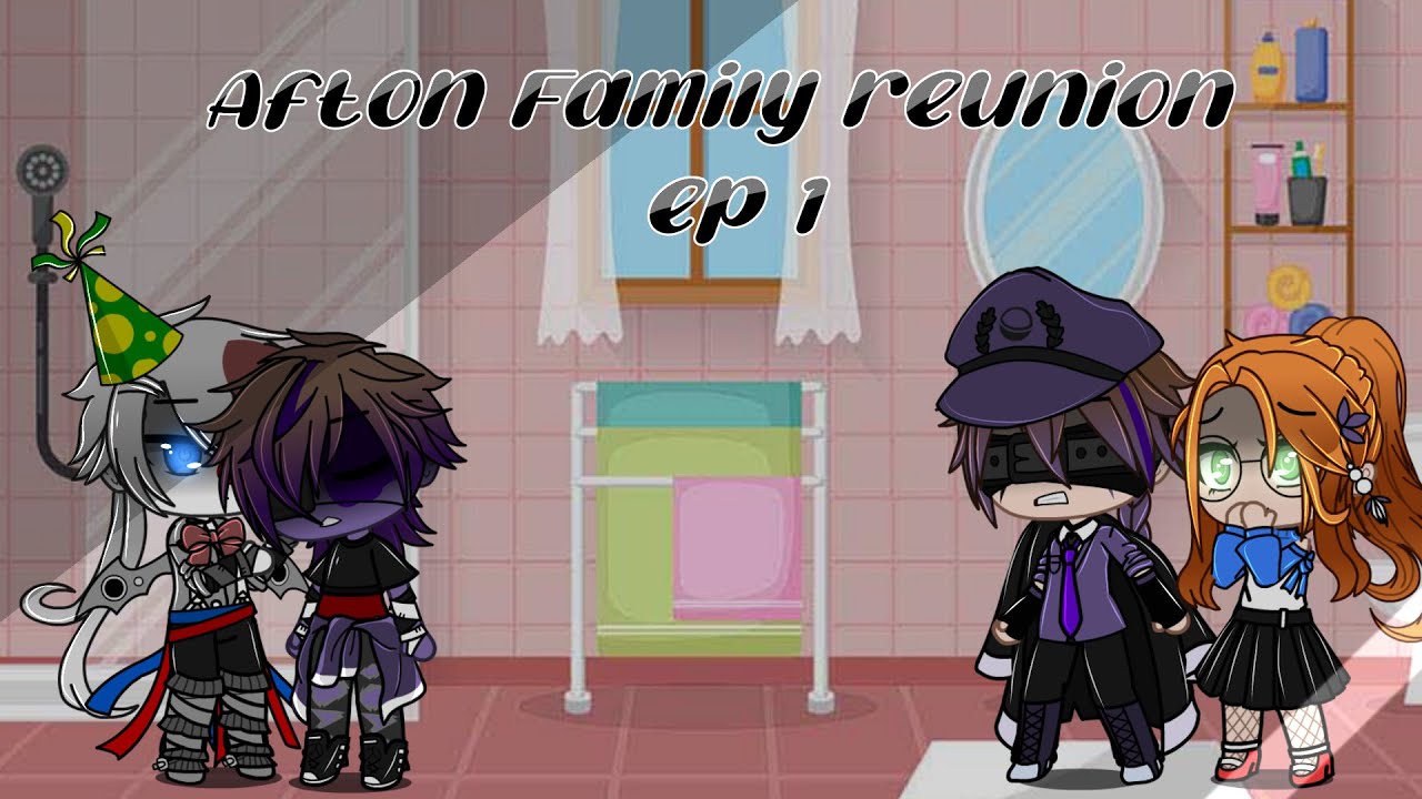 {Afton family reunion} ep 1 ||Afton Stuck in room 24 hours|| Micheal! - My Au!