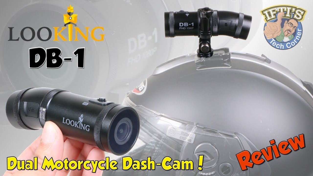 LooKING DB-1 : Dual Camera Motorcycle Dash Cam! - REVIEW
