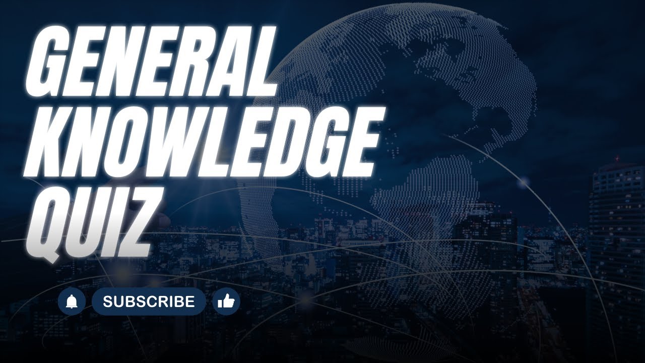 📘 General Knowledge Quiz (50 MCQs)