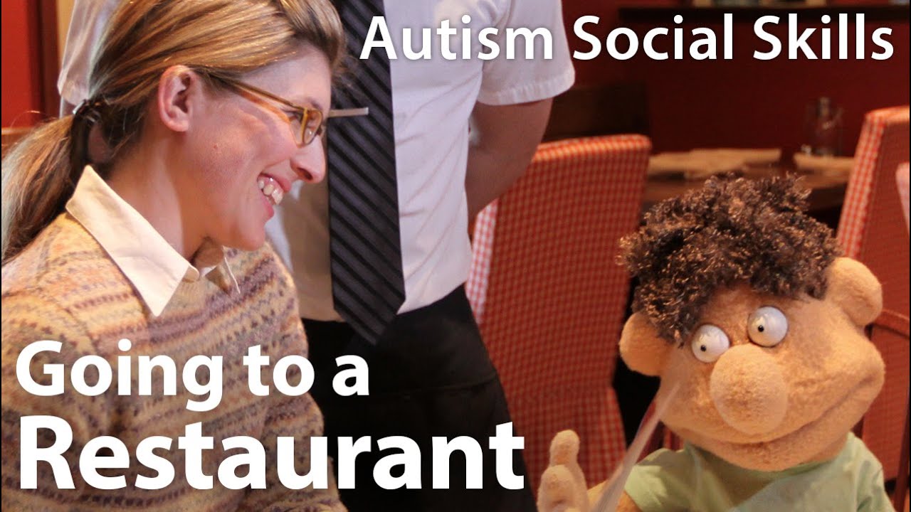 Going to a Restaurant #Autism #Socialskills Video