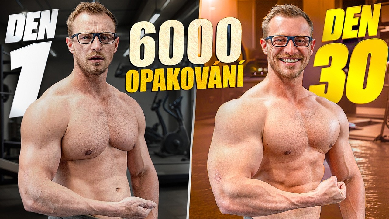 CVIČIL JSEM RUCE KAŽDÝ DEN, CELÝ MĚSÍC - Vyrostly?