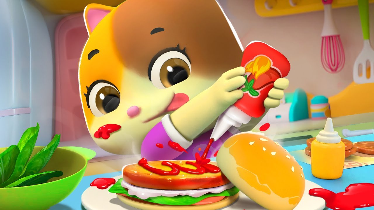 ミミちゃんとスペシャル料理を作ってみよう | 赤ちゃんが喜ぶ歌 | 子供の歌 | 童謡 | アニメ | 動画 | ベビーバス| BabyBus