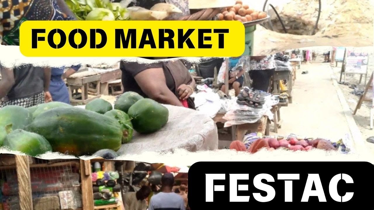 Agboju food market in Festac:  we found  amazing things, fruits that refreshed my memory