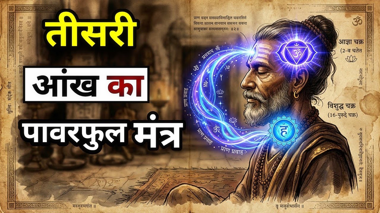 Powerful Mantra to Awaken the Third Eye Quickly | Ajna Chakra Activation | Divine Vision Mantra