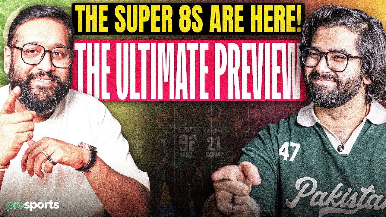 The Super 8s Are Here! | Who Will Qualify for the Semis? | Can Pakistan Go Through? | 2026 T20 WC!