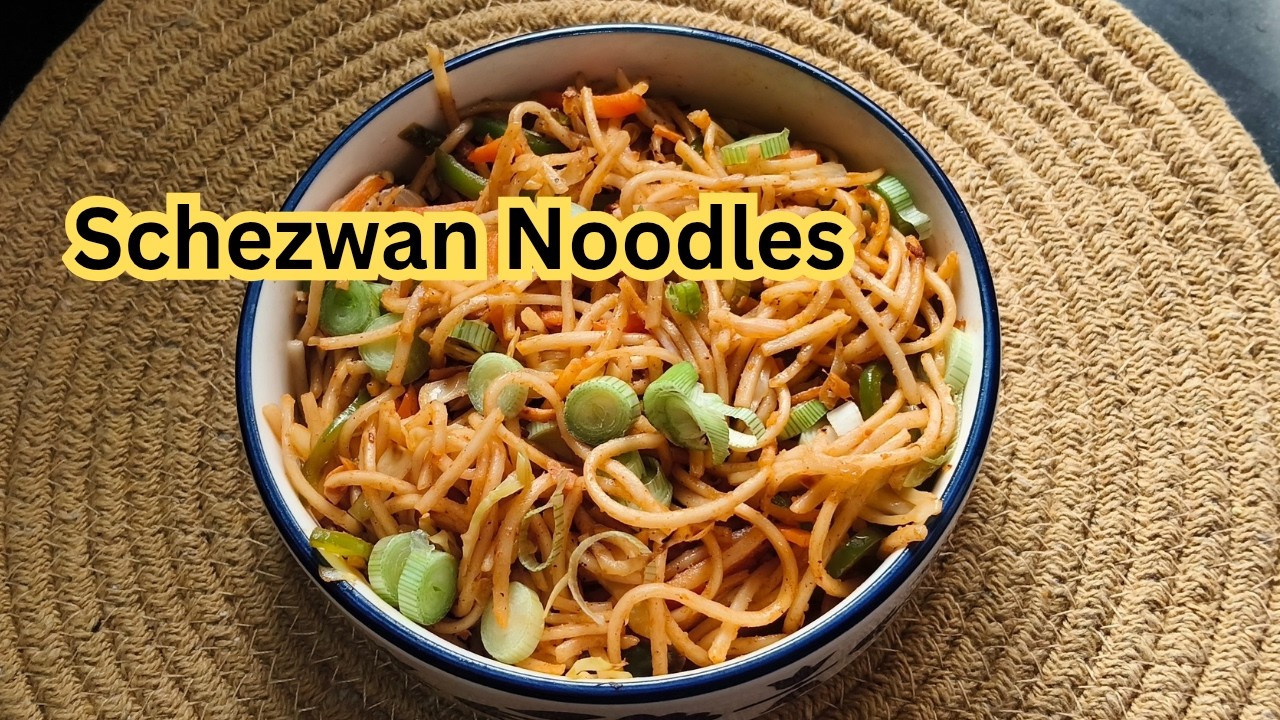 Schezwan noodles बनवण्याचा आजपर्यंतचा सर्वात सोपा मार्ग| Schezwan Noodles recipe|Schezwan Noodles | 