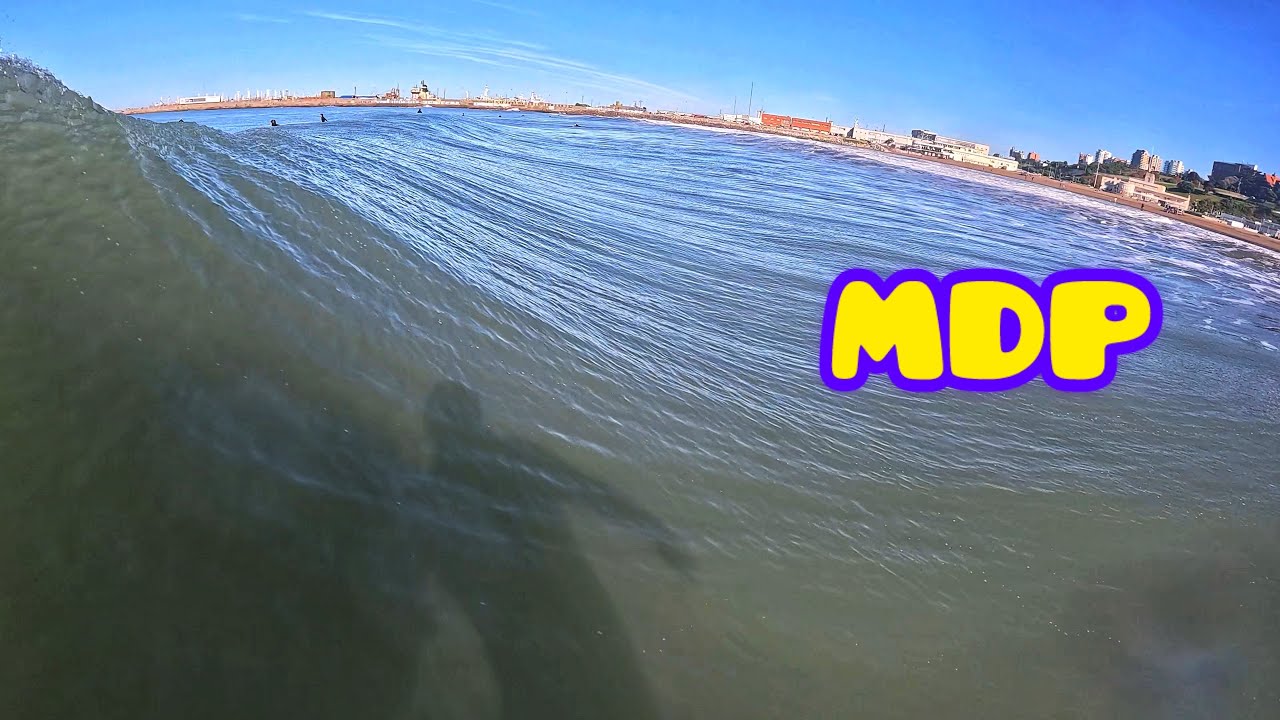 INCREÍBLES OLAS Y SOL EN MAR DEL PLATA