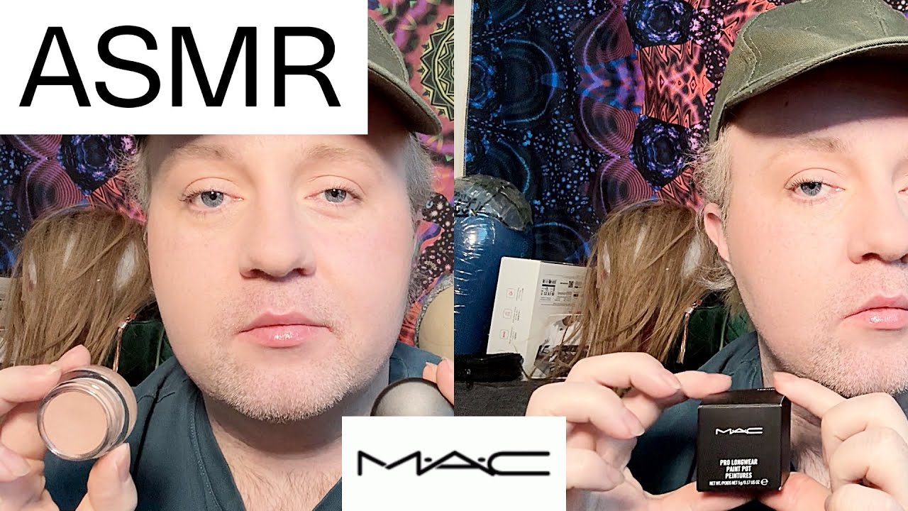 TINGLY ASMR W/ M.A.C PAINTPOT (Tapping & Scratching) ✨