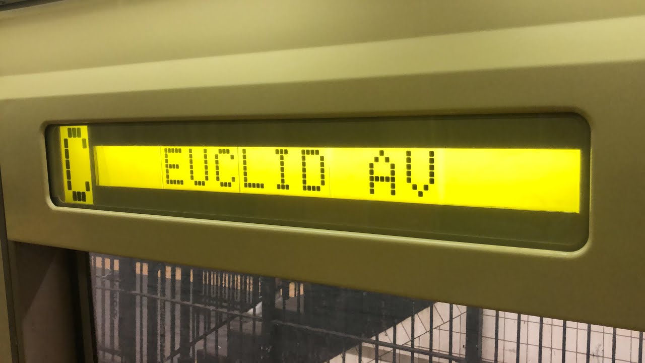 The 8 Avenue Line: R46 C Train Ride from 168th Street to Euclid Avenue