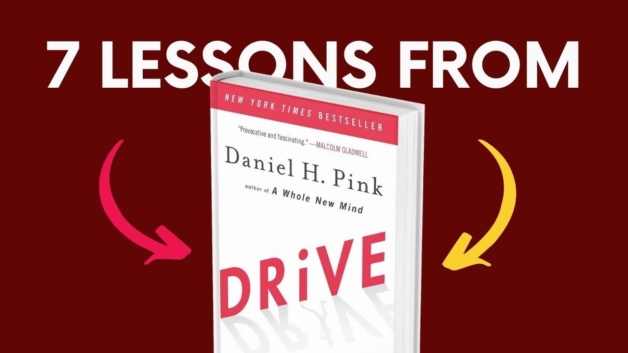 DRIVE (by Daniel Pink) Top 7 Lessons | Book Summary