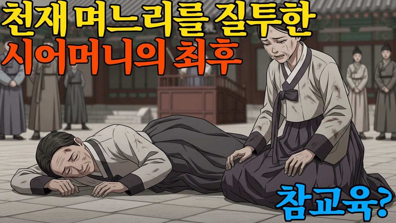 천재 며느리를 질투한 시어머니의 최후 | 고퀄 설화 옛날이야기 전설 야담 민담 ASMR 어른동화 짧은동화