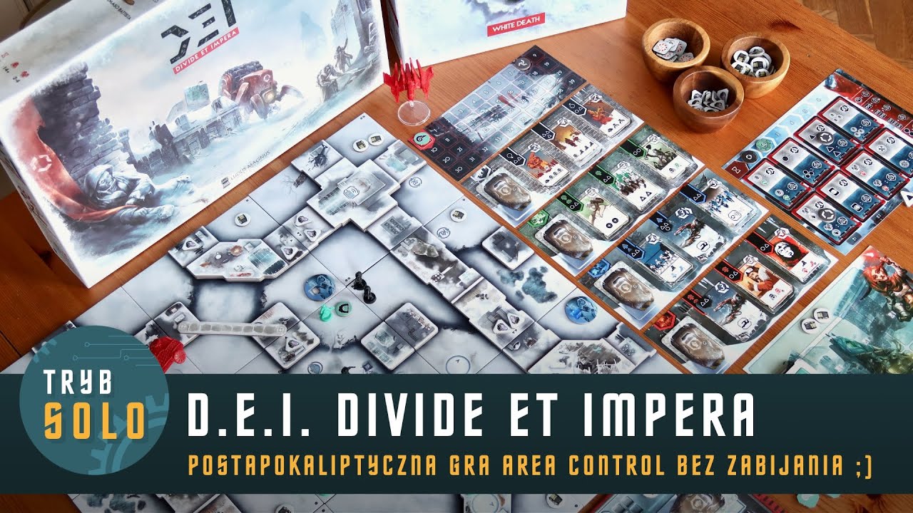 🇵🇱 D.E.I. Divide et Impera | prezentacja gry i pierwsze wrażenia