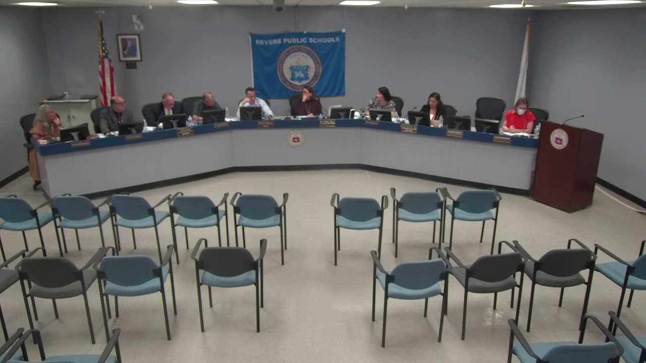 Revere School Committee - Regular Meeting - May 21, 2024