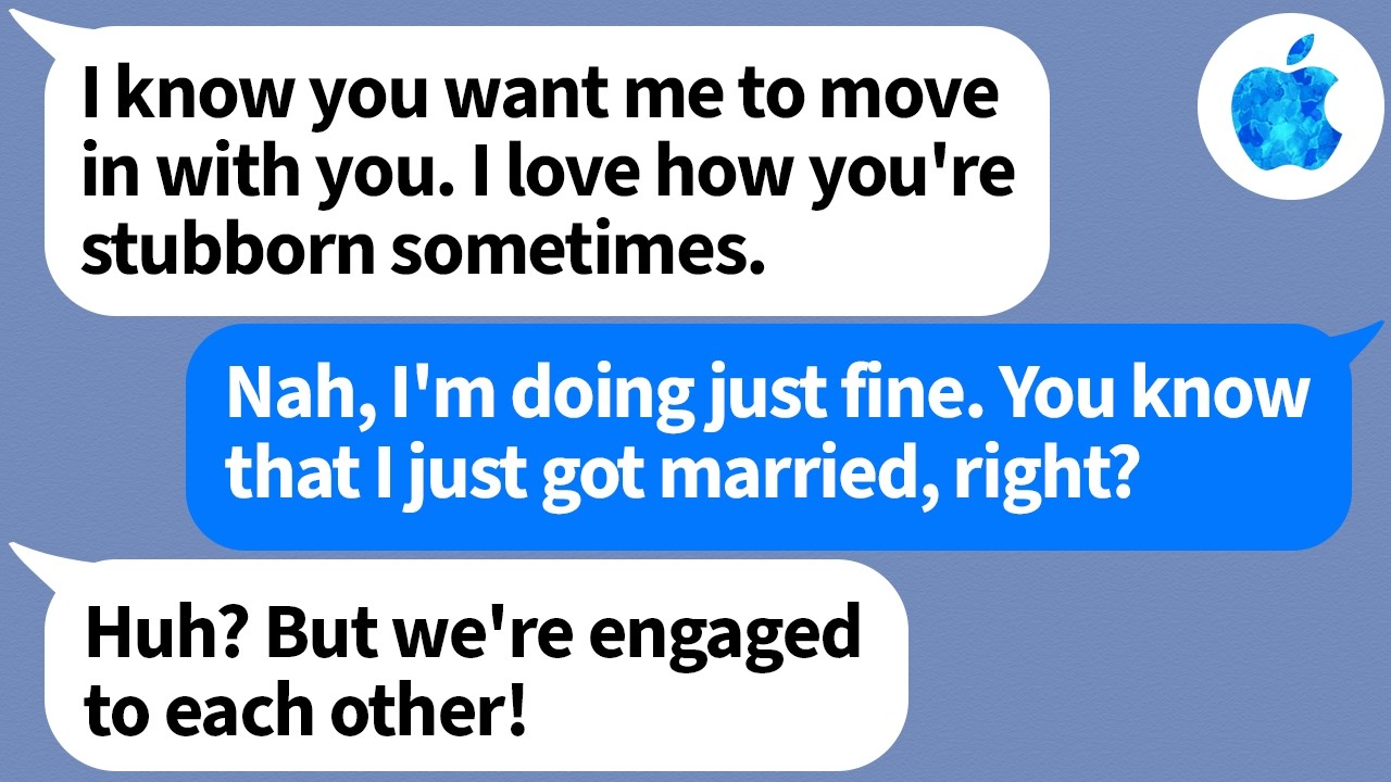 【Apple】When I told my childhood friend who believes that we're engaged about my marriage&hellip;