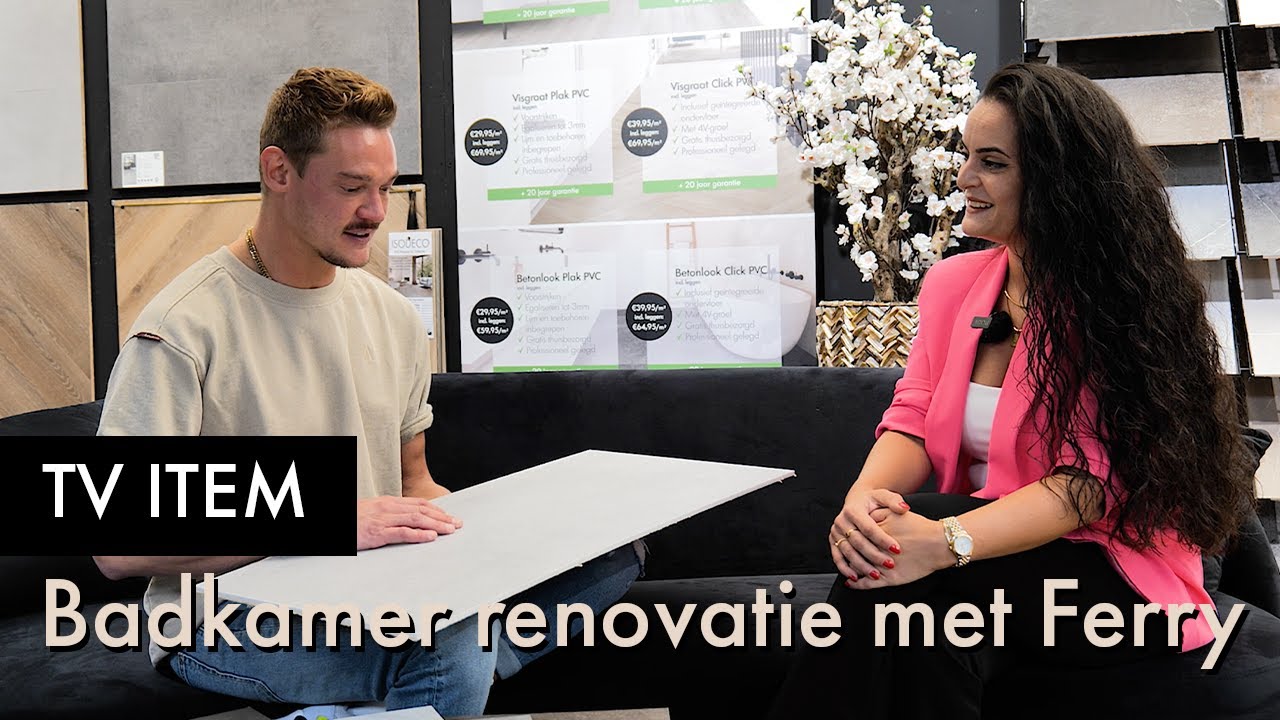 Badkamer renovatie met Ferry Doedens (DIY) | Isodeco