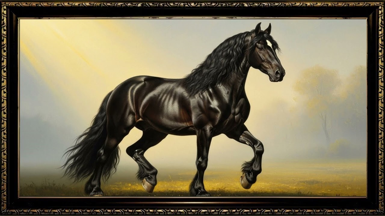 Soft Timeless Oil Art ✨ 2 25 Hours of Peaceful 4K Visuals