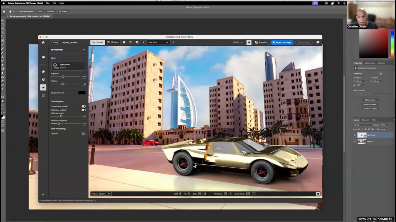 Photoshop in 2025 – 3D