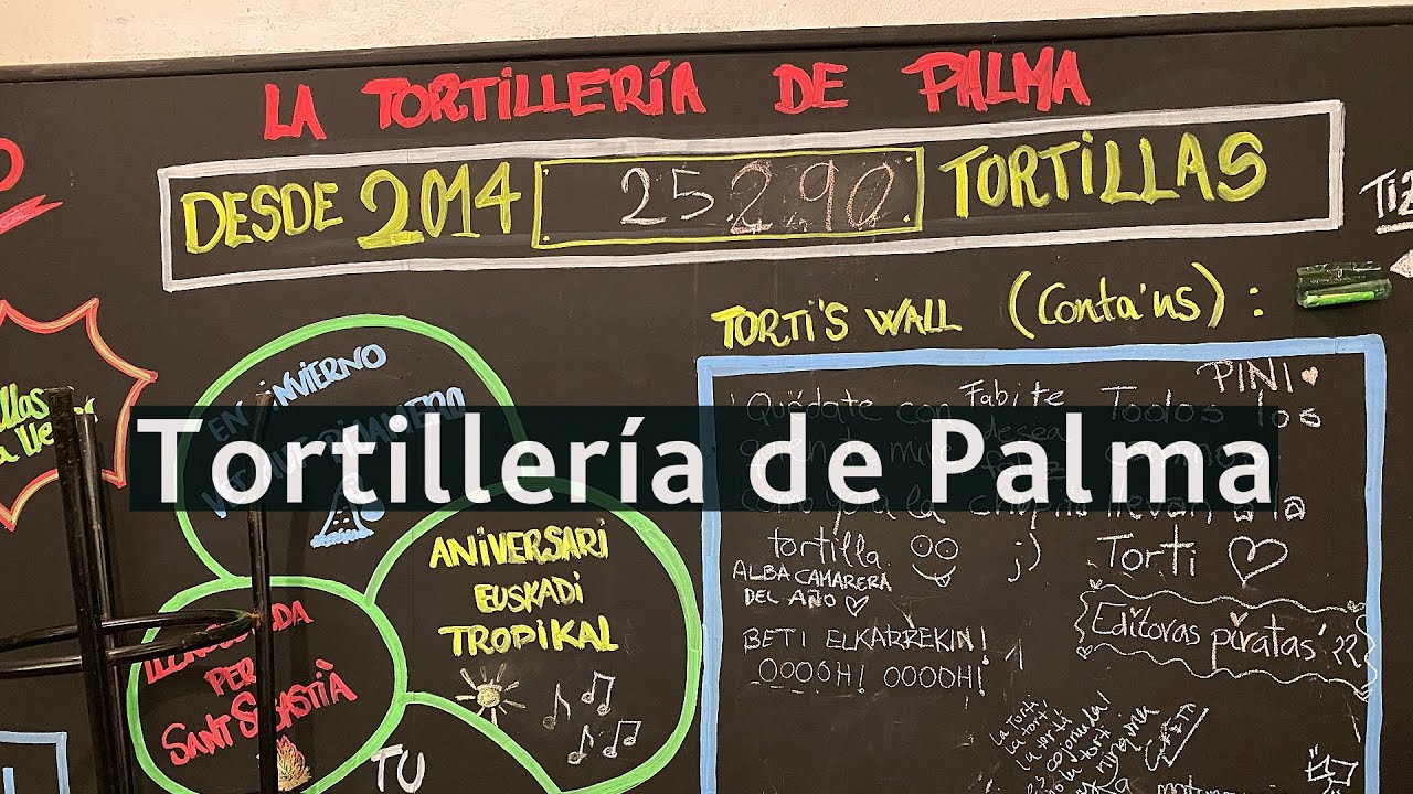 La tortillería de Palma de Mallorca, España