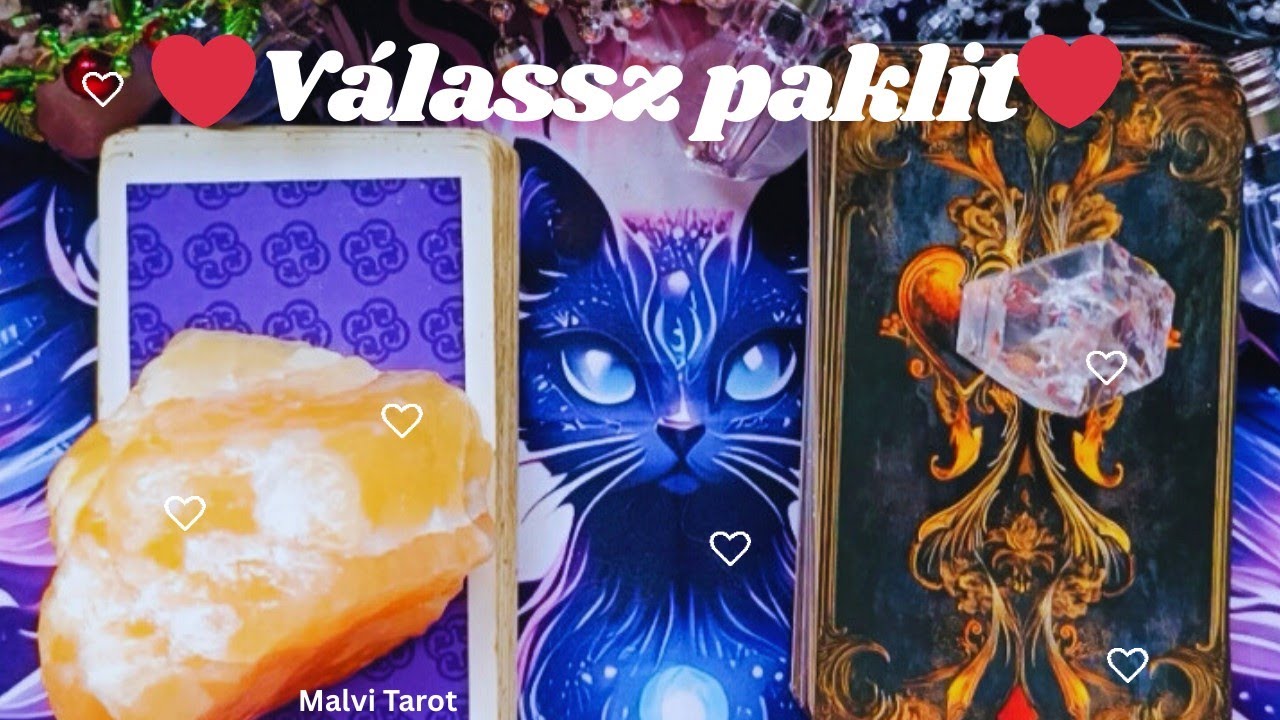 Mit tanít neked most a szerelem? ❤️ - Válassz paklit 👁️