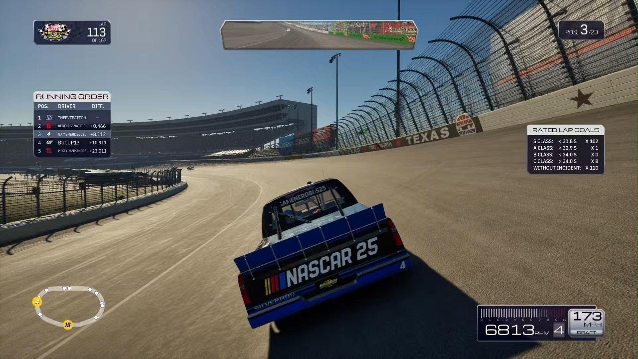IROC Series Race 9: Texas (Lap 99-167)
