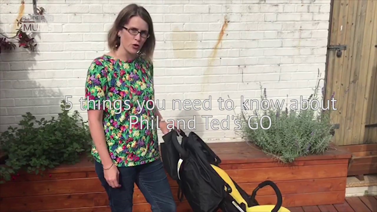 5 things you need to know about Phil & Ted's GO stroller review | MadeForMums 2018