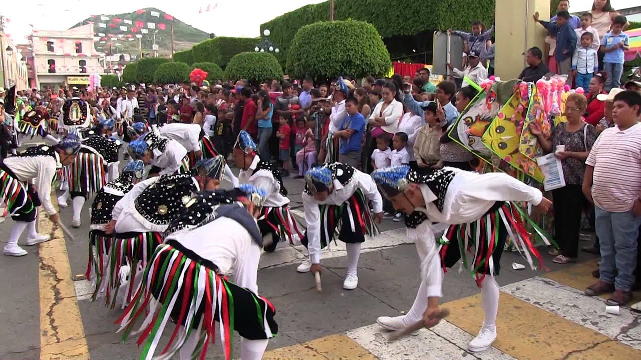 Danza del Paloteo, Puruándiro Mich,, Filmaciones Guzmán...