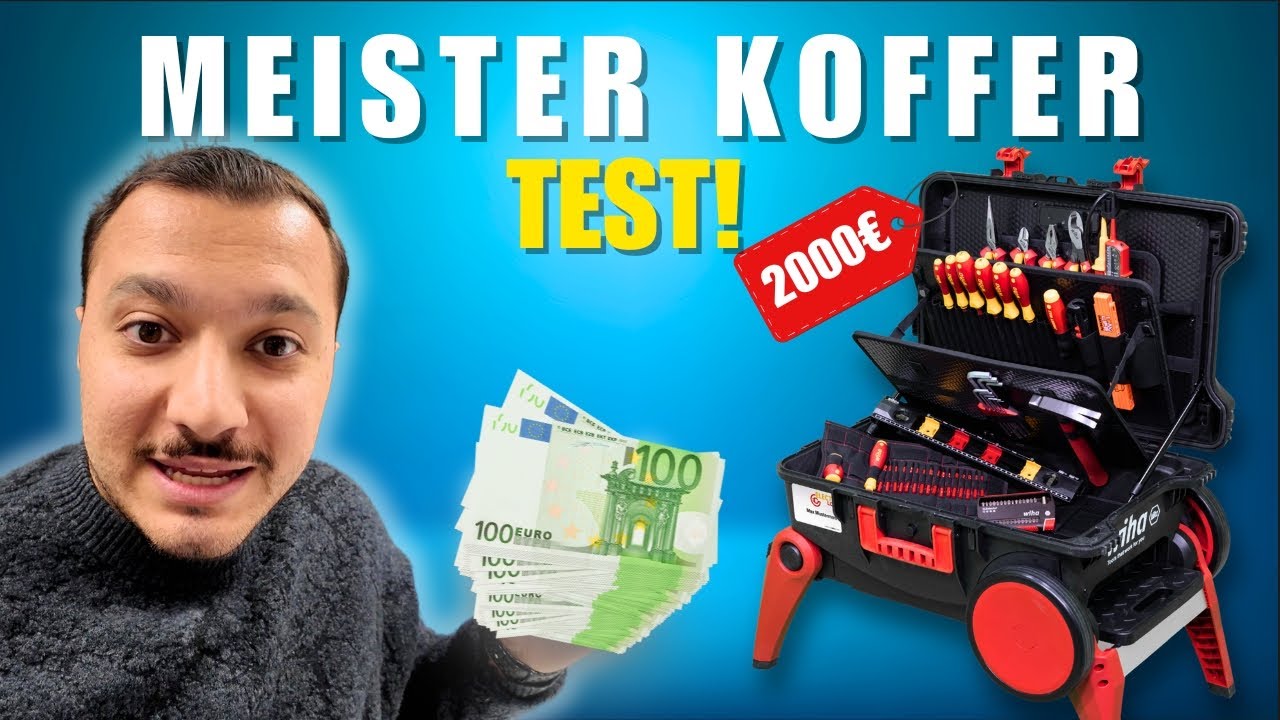 2000€ Werkzeugkoffer im Test: Elektroprofi packt aus! 🧰