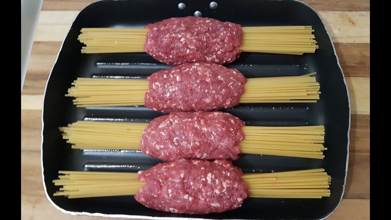 Macarrão com Carne Moída (Super Diferente e delicioso)