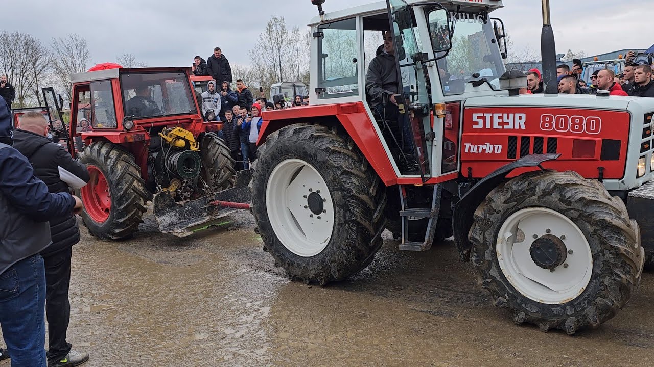 Zetor 6945 vs Steyr 8080 traktorijada Prijedor 2023