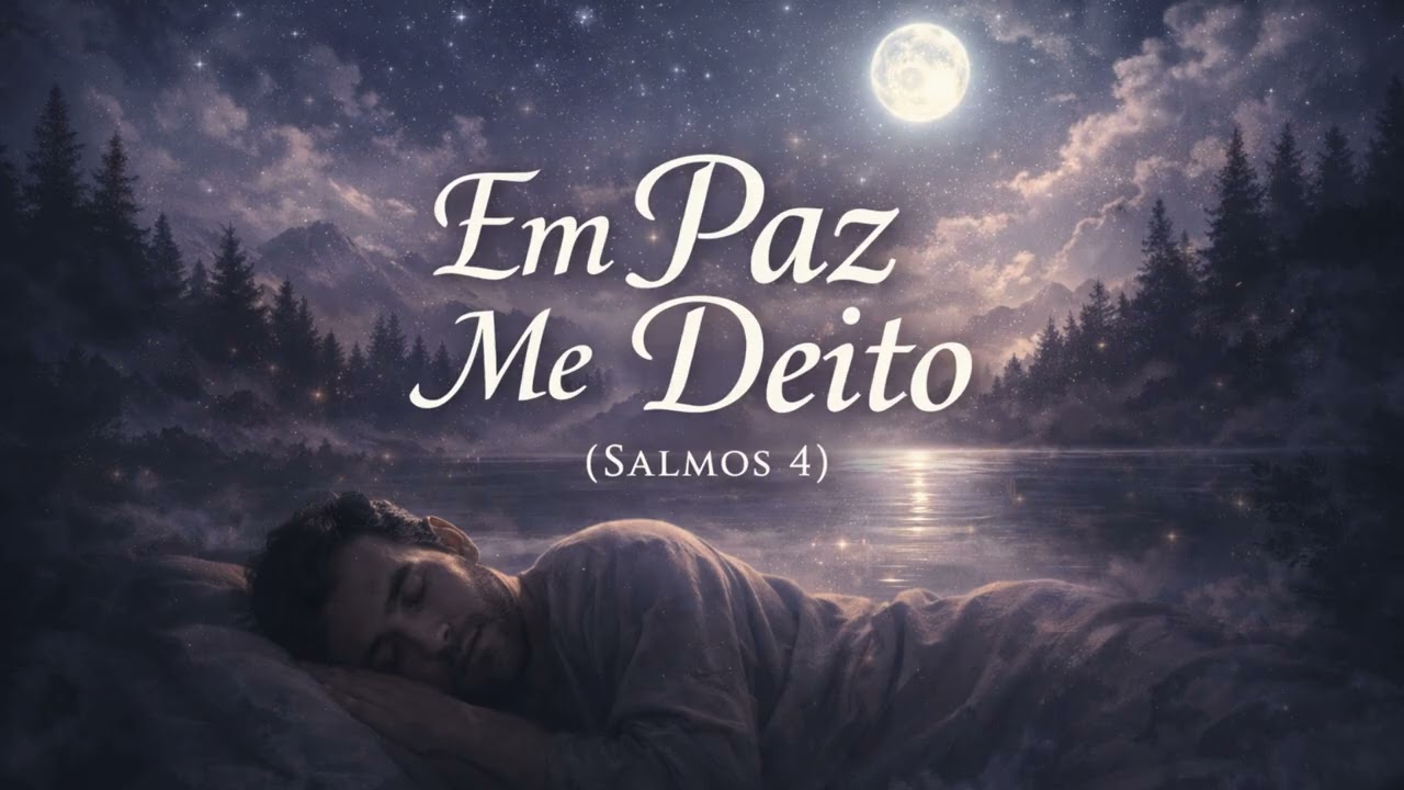 Salmos 4 - Lindo Louvou - Oração de Davi à Deus na sua angústia! 