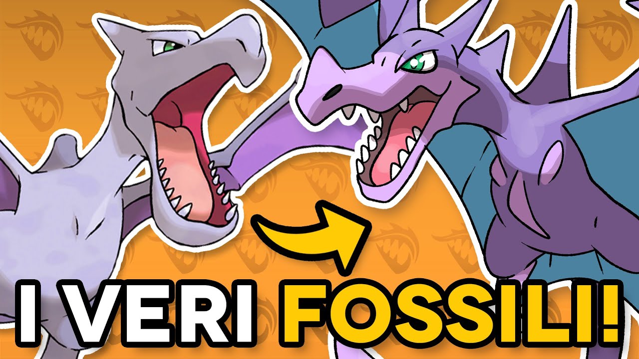 HO CREATO IL VERO ASPETTO DEI POKEMON FOSSILI