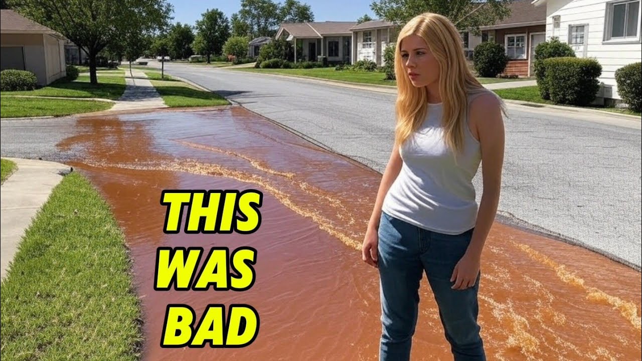Her shop evacuated due to overflowing drains, so she called me.