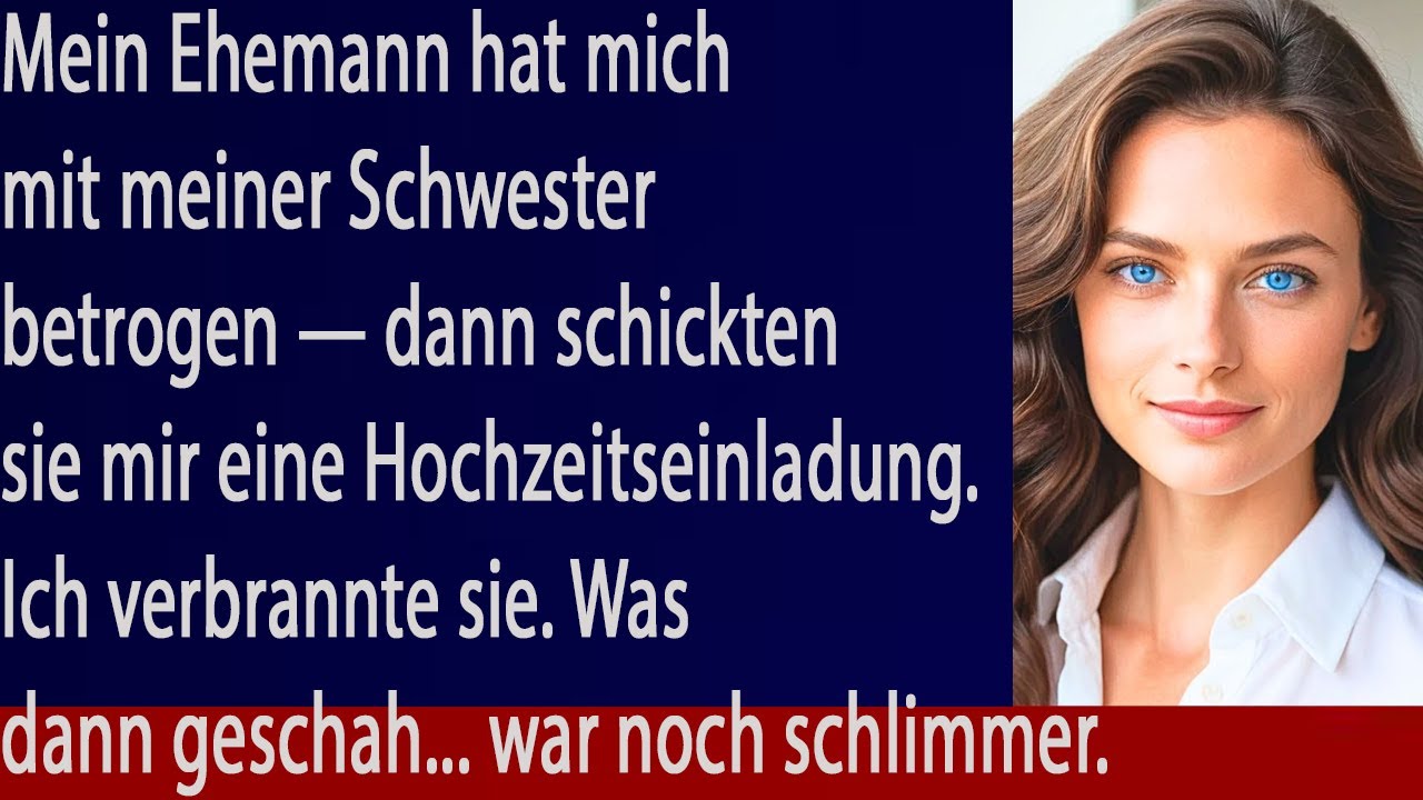 Sie verlor Familie und Mann durch Verrat nun flehen sie sie an, die Person zu retten, die sie zerst