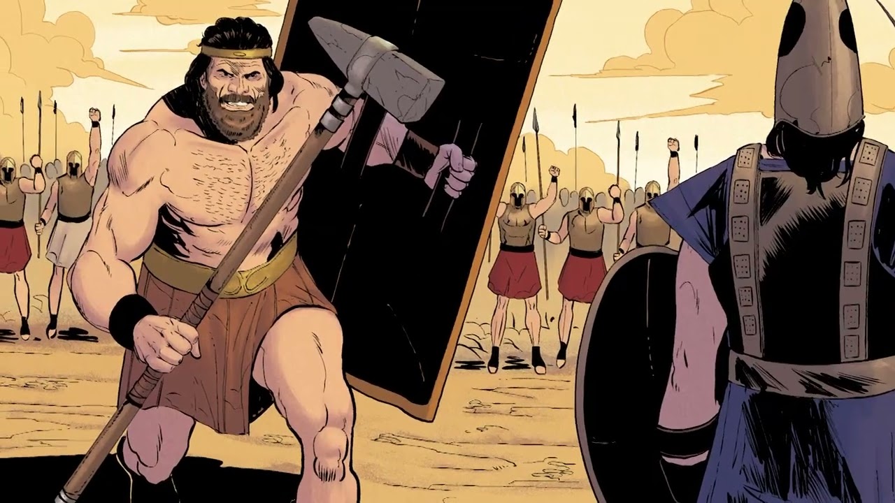 Ajax le Grand : Le Guerrier Indomptable de la Guerre de Troie - Mythologie Grecque