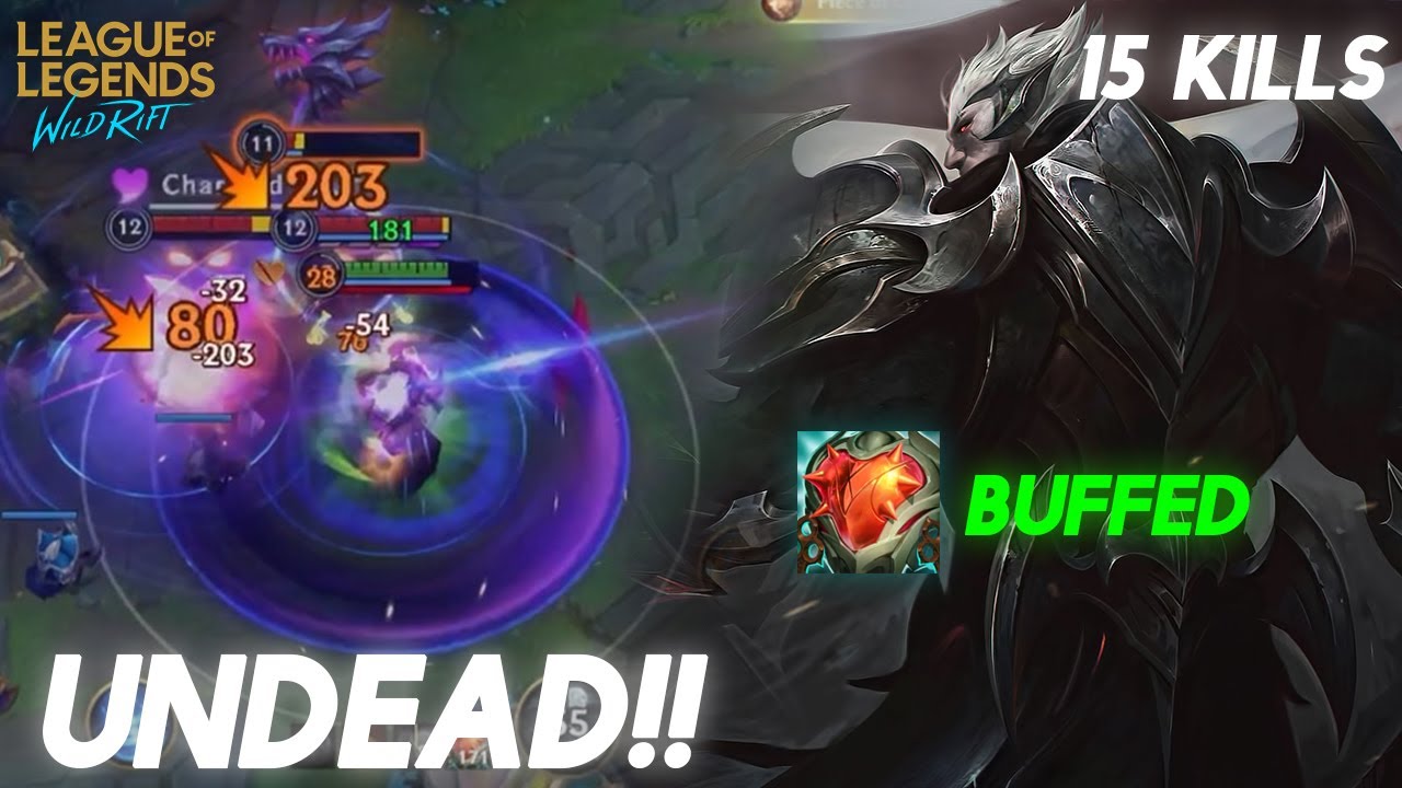 BUFFED HEARTSTEEL MAKING DARIUS BECOME UNDEAD!! | BARON LANE GAMEPLAY | WILDRIFT