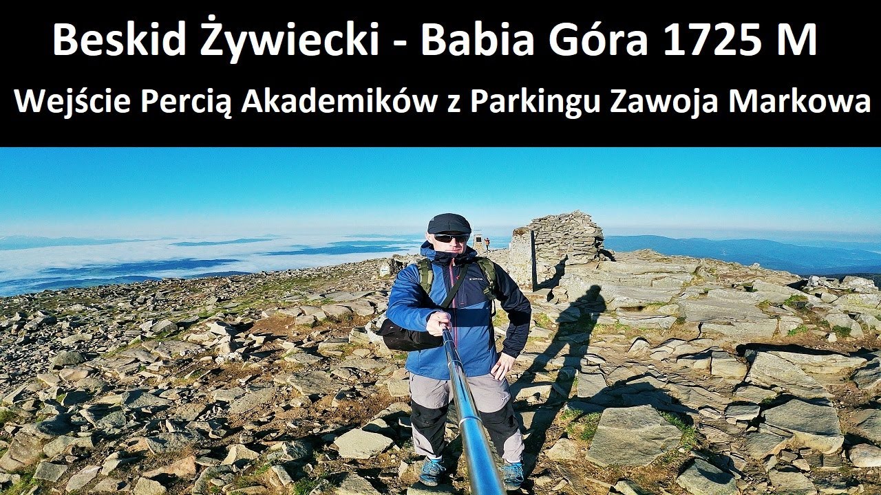 Babia Góra  1725 M (Wejście Percią Akademików)