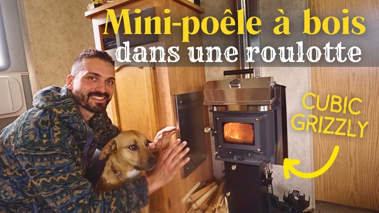 INSTALLER UN POÊLE À BOIS DANS UN VAN OU VR 🪵🔥 (Cubic Grizzly)