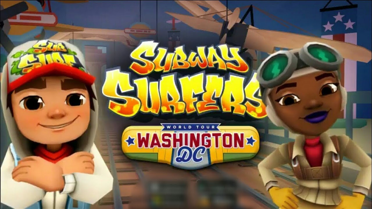 ✈️️ Subway Surfers Washington D.C 2017 🌌