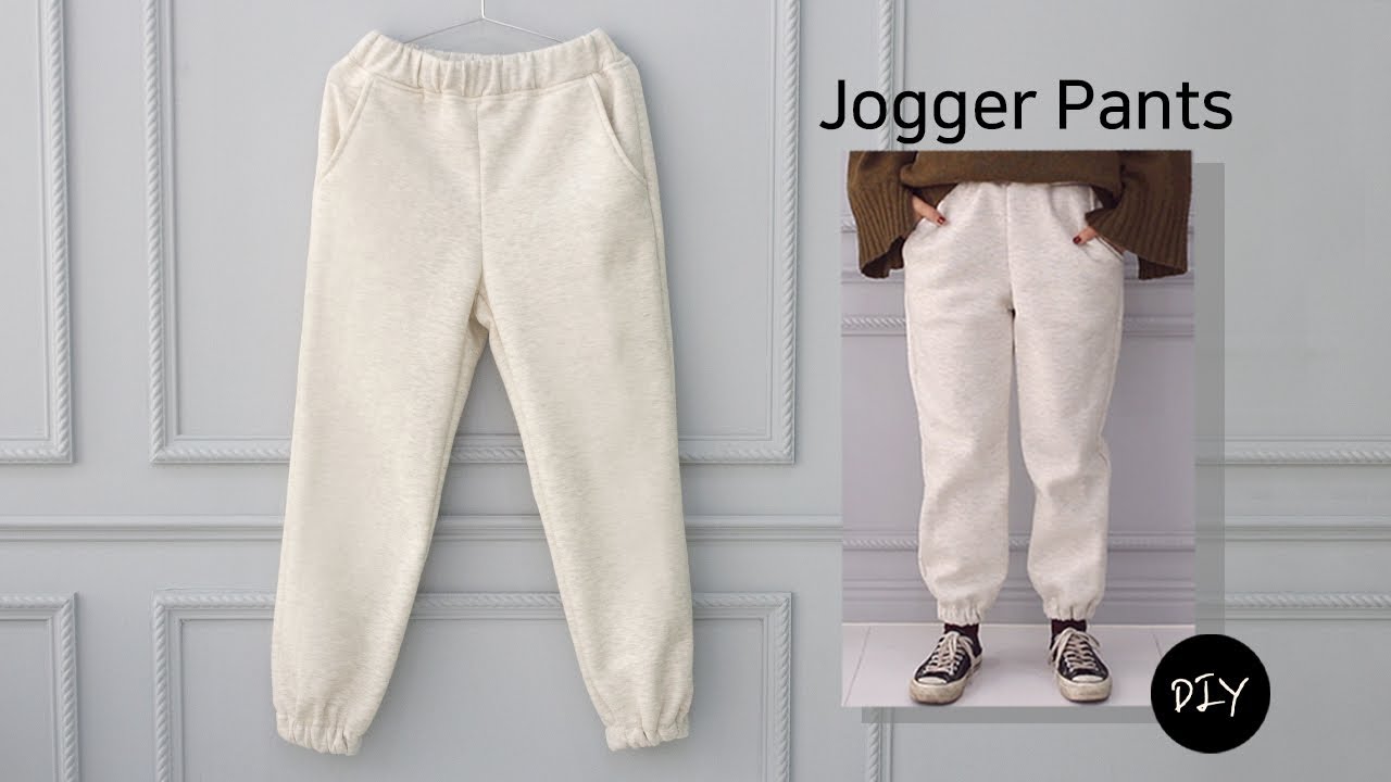 DIY 조거팬츠 만들기 | 꾸안꾸 필수템!힙하고 편한 조거팬츠 만드는 방법 | How to make a jogger pants [천가게TV]