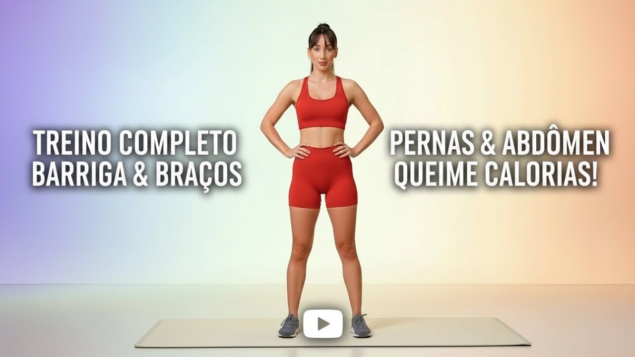 TREINO DE EXERCÍCIOS DIÁRIOS: DIA 1 (Queime Gordura + Exercícios de Bumbum e Pernas)