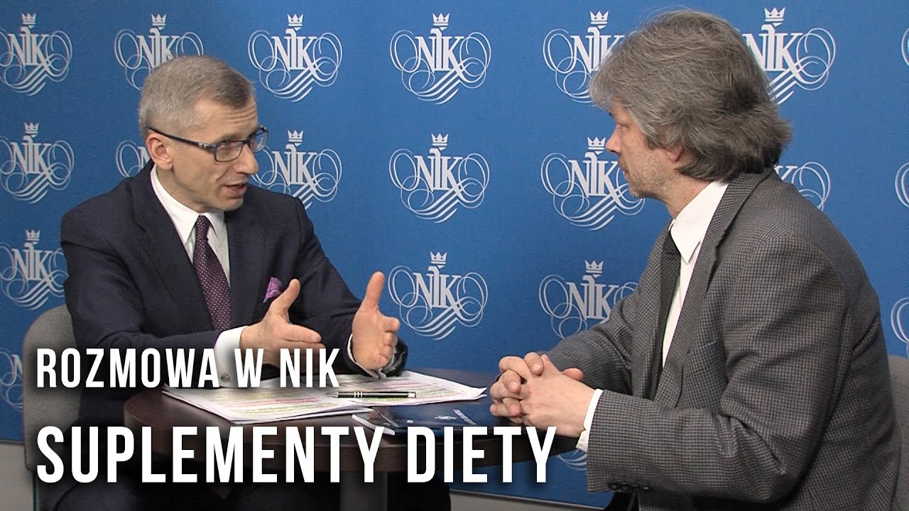 Rozmowa w NIK na temat suplementów diety