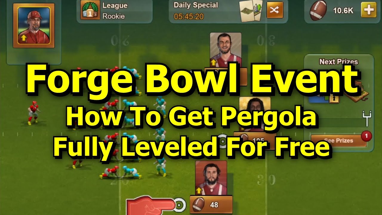 Forge of Empires: 2023 Forge Bowl Event Guide - How To Get Main Building Fully Leveled For Free